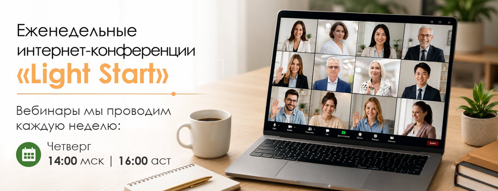 Еженедельные интернет-конференции «Light Start»